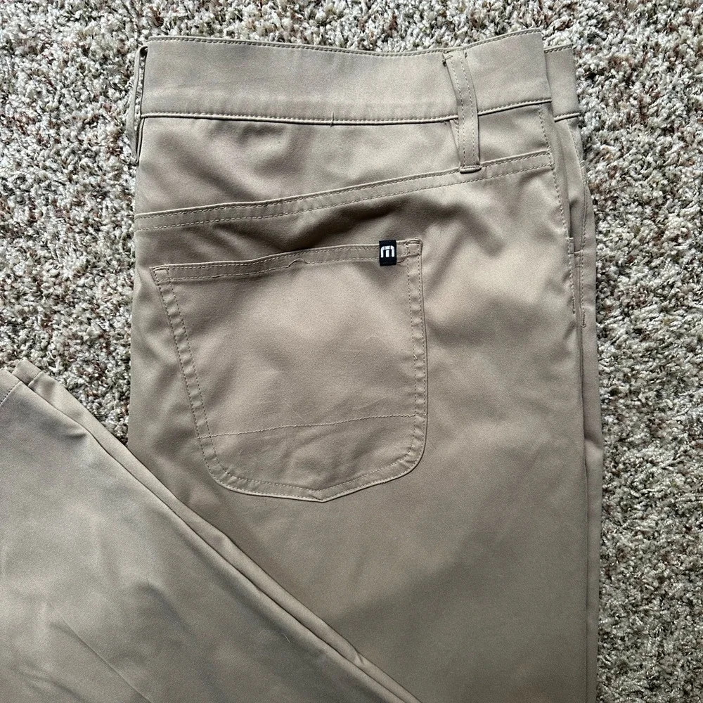Travis Mathew Men's Khaki Chinos - Light Tan